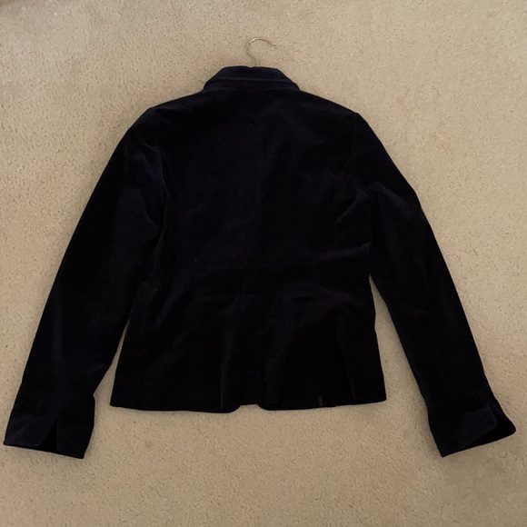 J. Crew navy velvet blazer - Picture 11 of 12